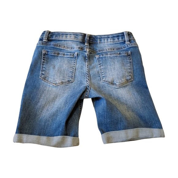 SO Cuffed Denim Shorts - Picture 8 of 9